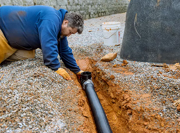Sewer Pipe Burst Replacement in Niagara Falls, Ontario