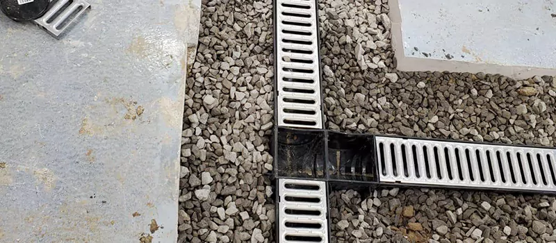 Storm Water Trench Drain Repair in Niagara Falls, ON